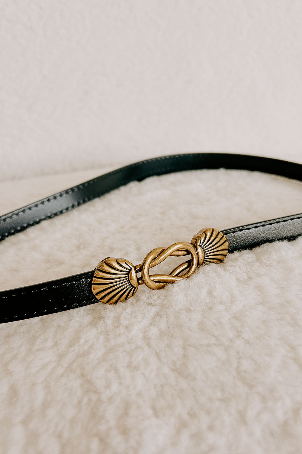 Kitten Paw Belt - Black