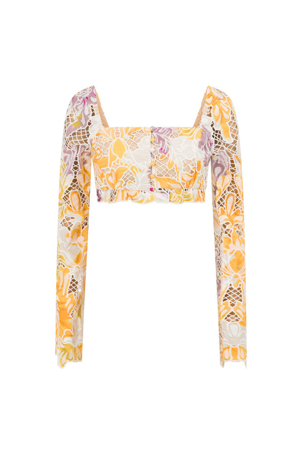 Chelsea Top - Florale Mellow