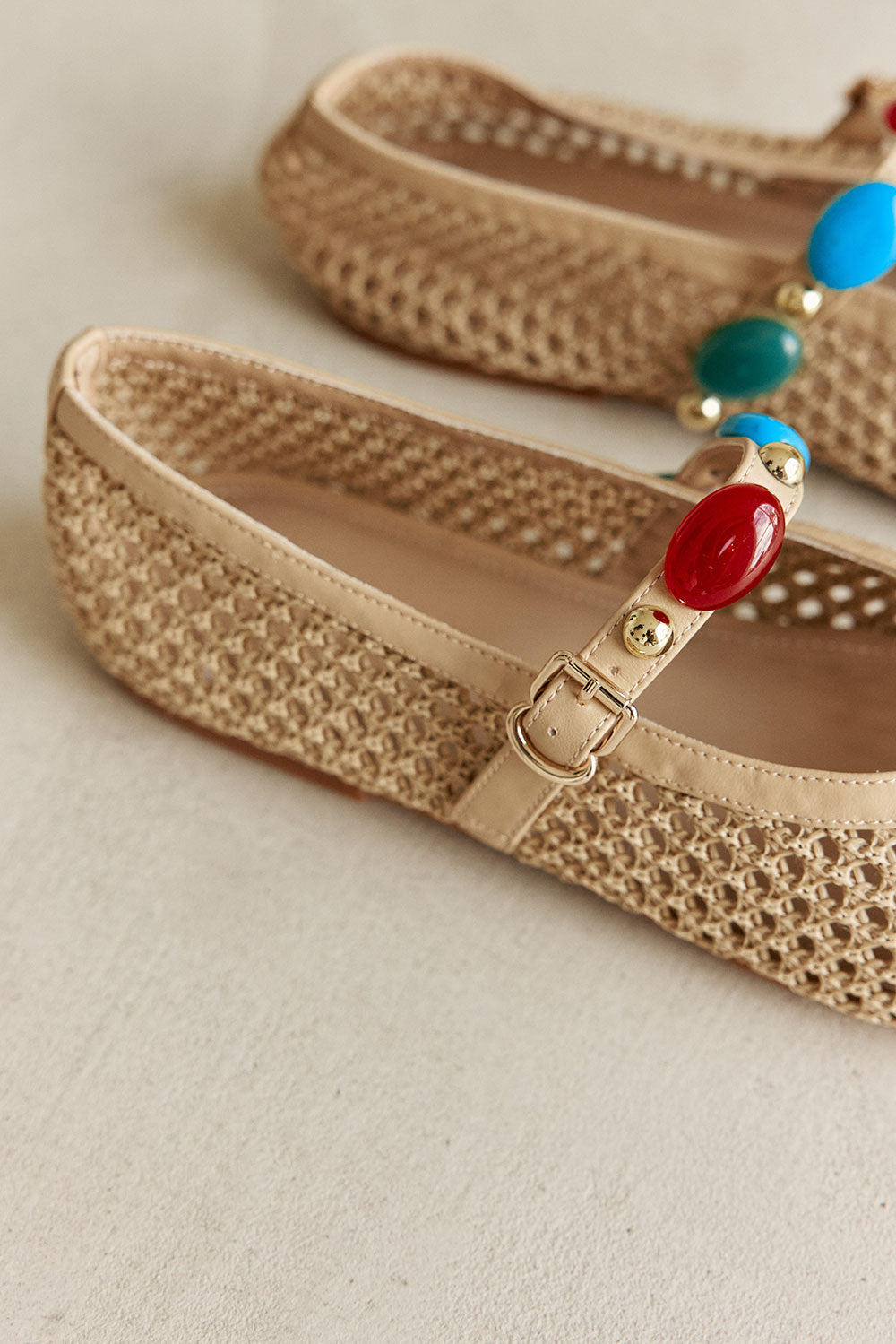 Solstice Ballet Flats - Natural