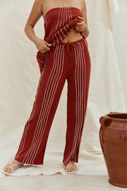 Emilia Pants - Merlot