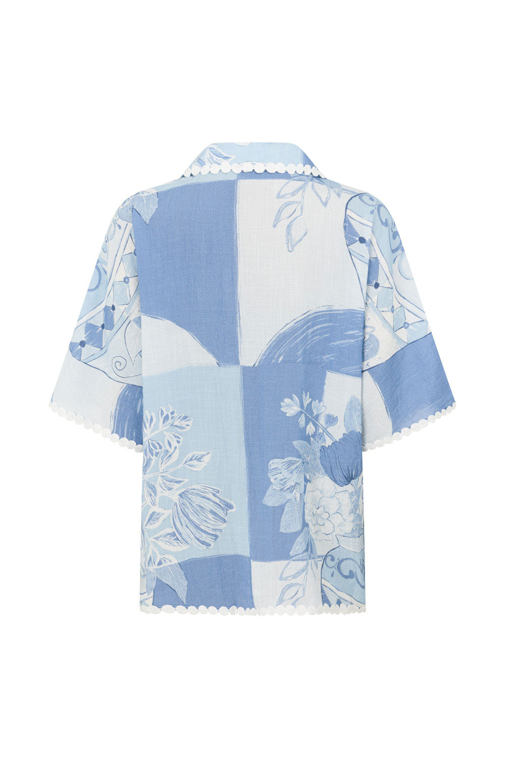 Kelia Shirt - Vaso Blu
