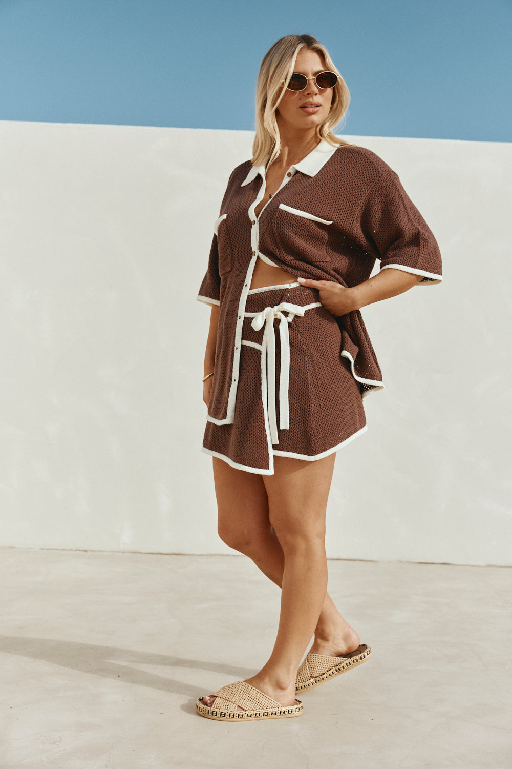 Shiloh Skirt - Chocolate