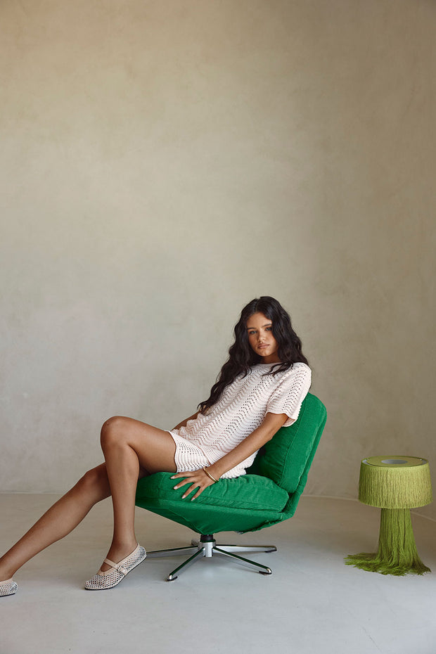 SAMPLE-Leah Top - Blush