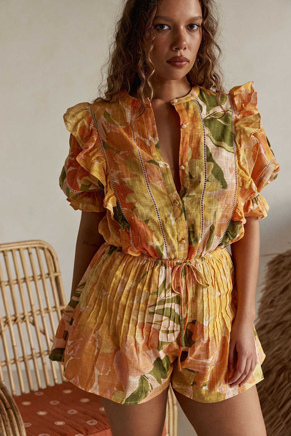 Alvaro Playsuit - Tropic Muse