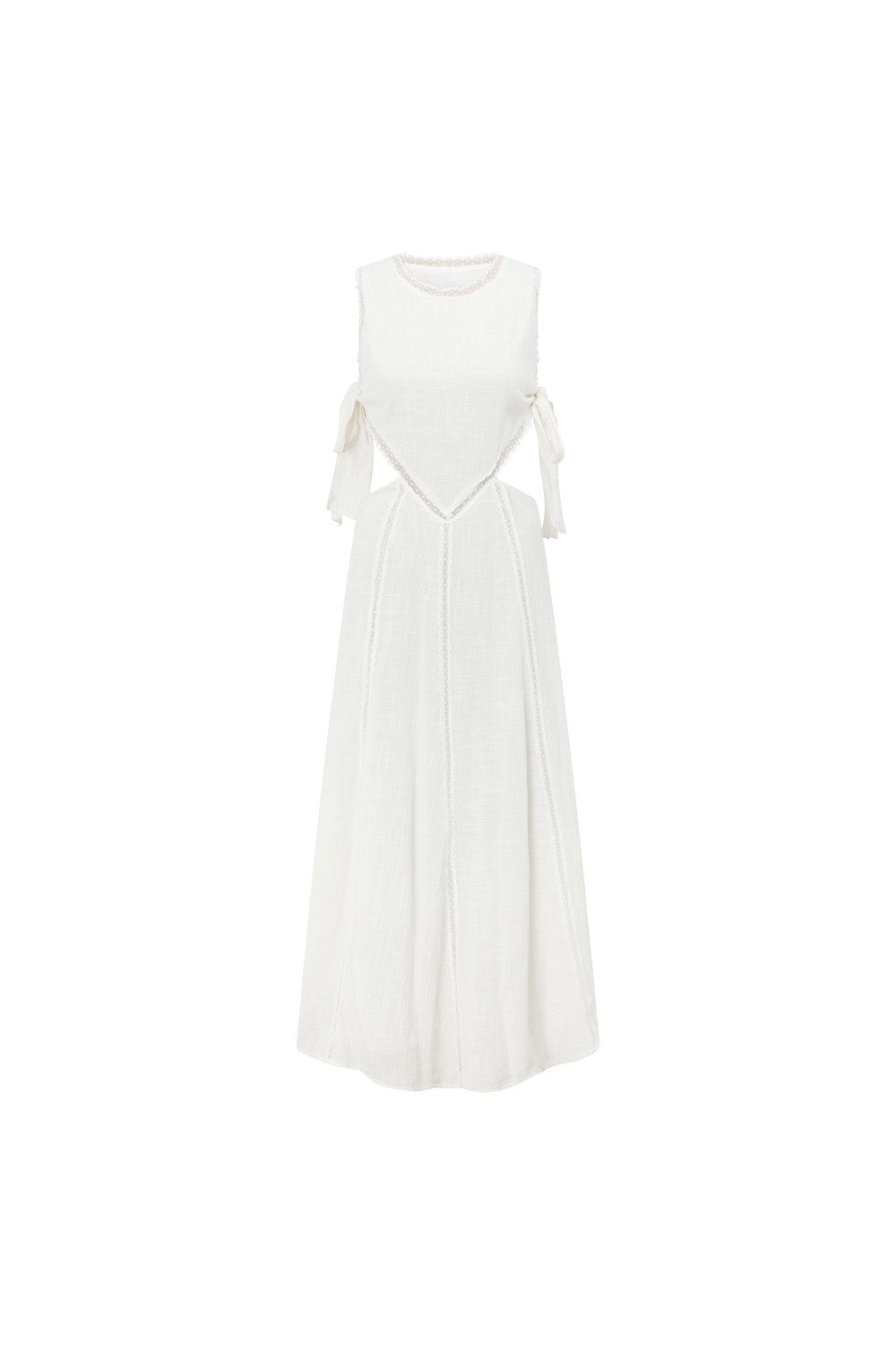 Aurelia Cutout Maxi Dress - White – SABO