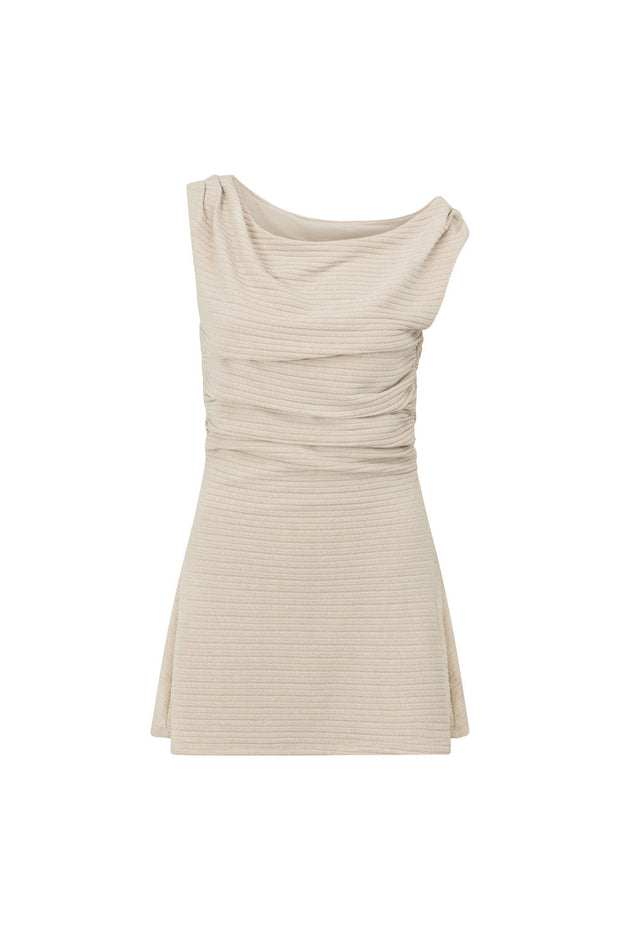 Allegra Dress - Clay