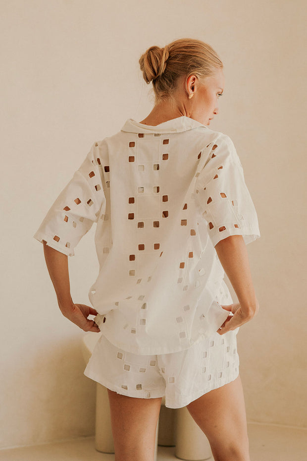 Ellakai Top - Cutwork