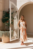 SAMPLE-Seme Dress - Peach Solanto