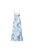SAMPLE-Terazza Dress - Vaso Blu