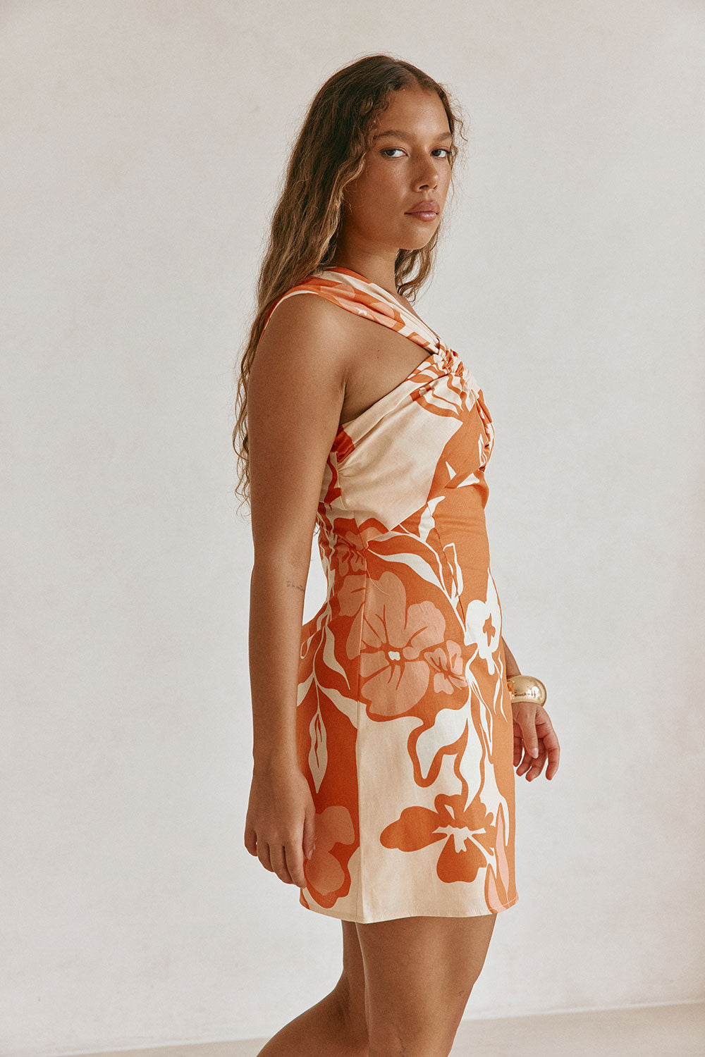 Sasha Dress - Sunset Botanica