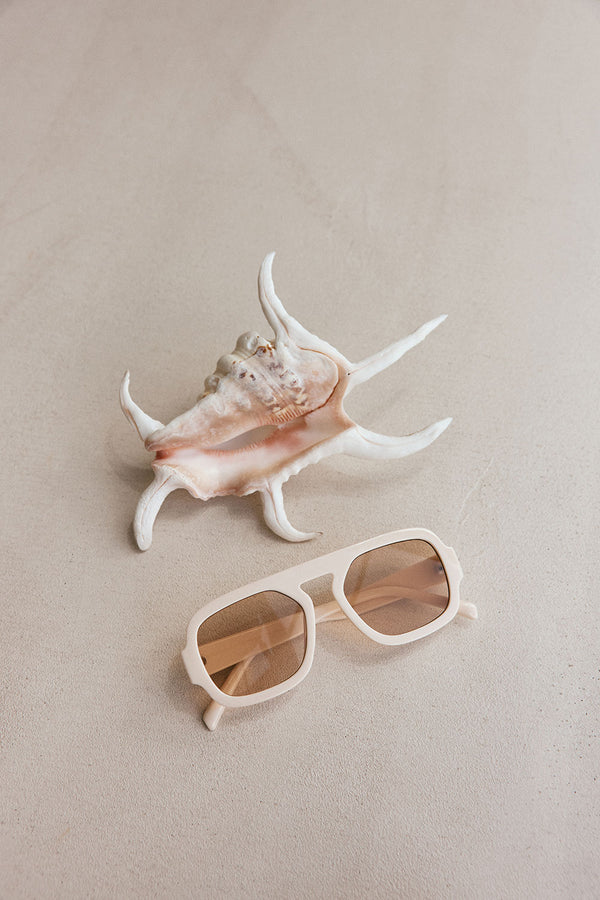 Lorna Sunglasses - Beige