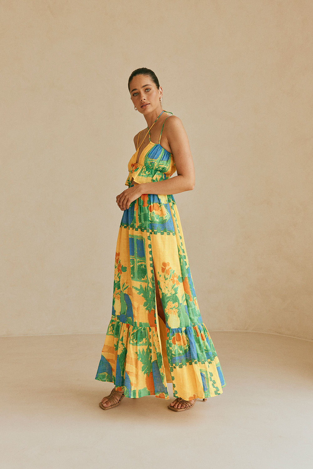 Leigh Cutout Maxi Dress