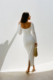 SAMPLE-Carmen Dress - White