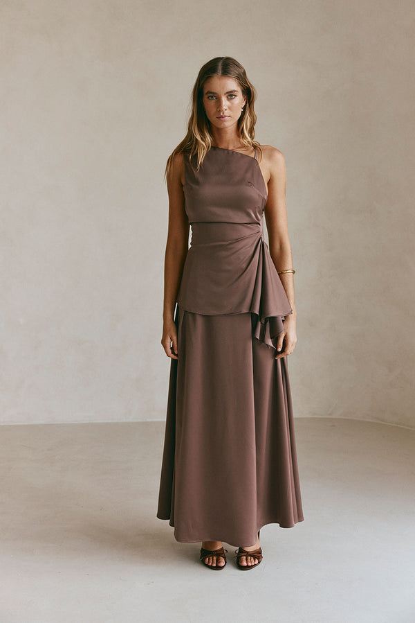 Hailey Top - Chocolate