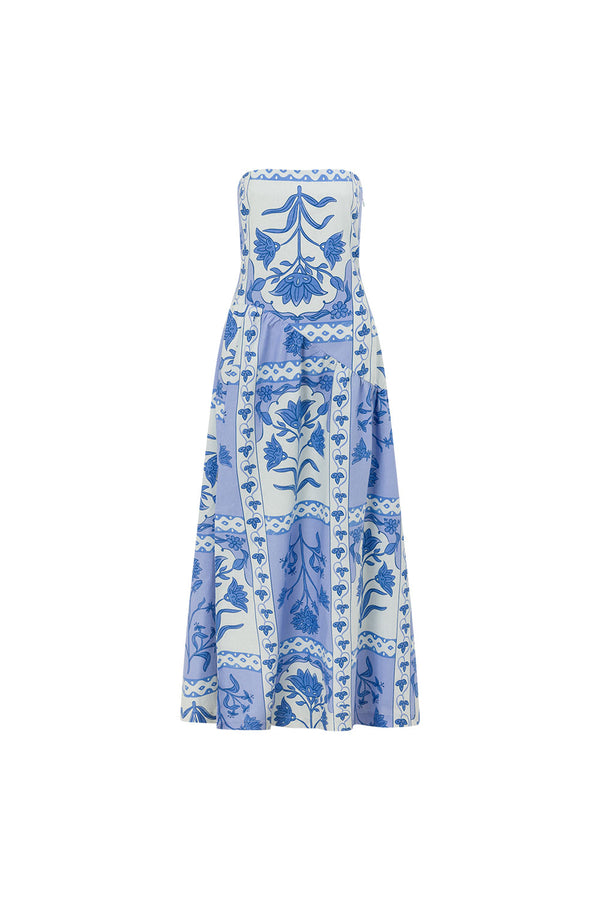 Aliza Dress - Palais Blue