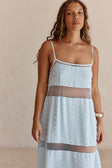 SAMPLE-Tassia Dress - Blue