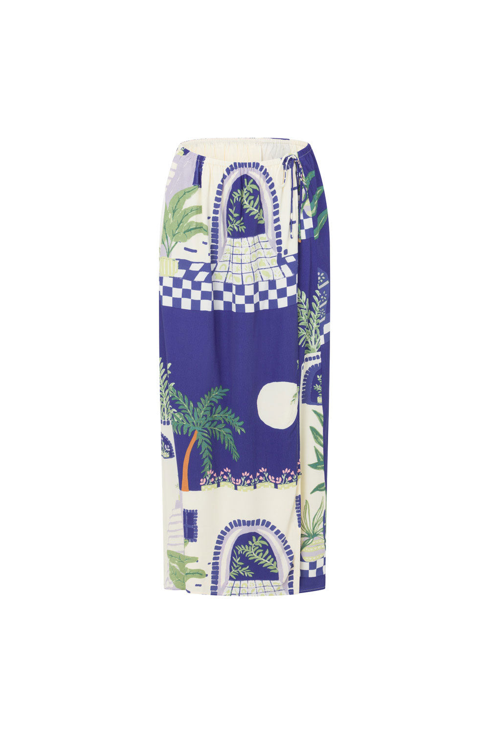 Taytum Skirt - Vista Blue