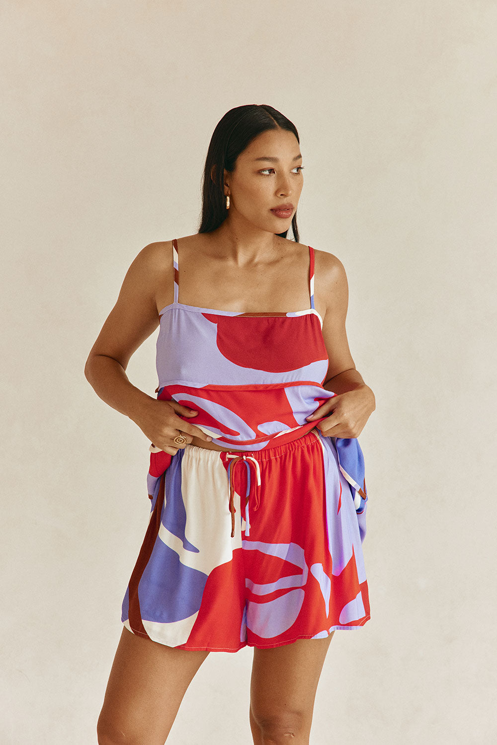 Vian Shorts - Valley Red