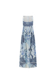 SAMPLE-Alista Dress - Bouquet Blu