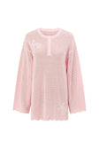 Milana Knit Top - Pink