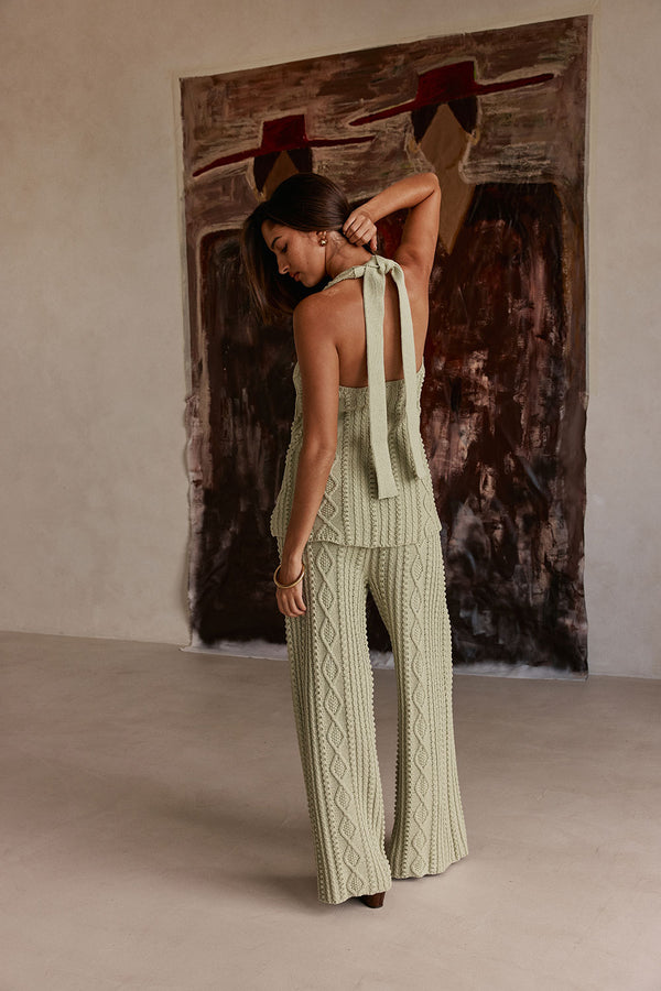 SAMPLE-Azari Pants - Green