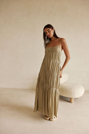 Daysia Dress - Taupe