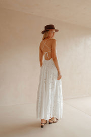 Backless Giselle Dress - Cutwork