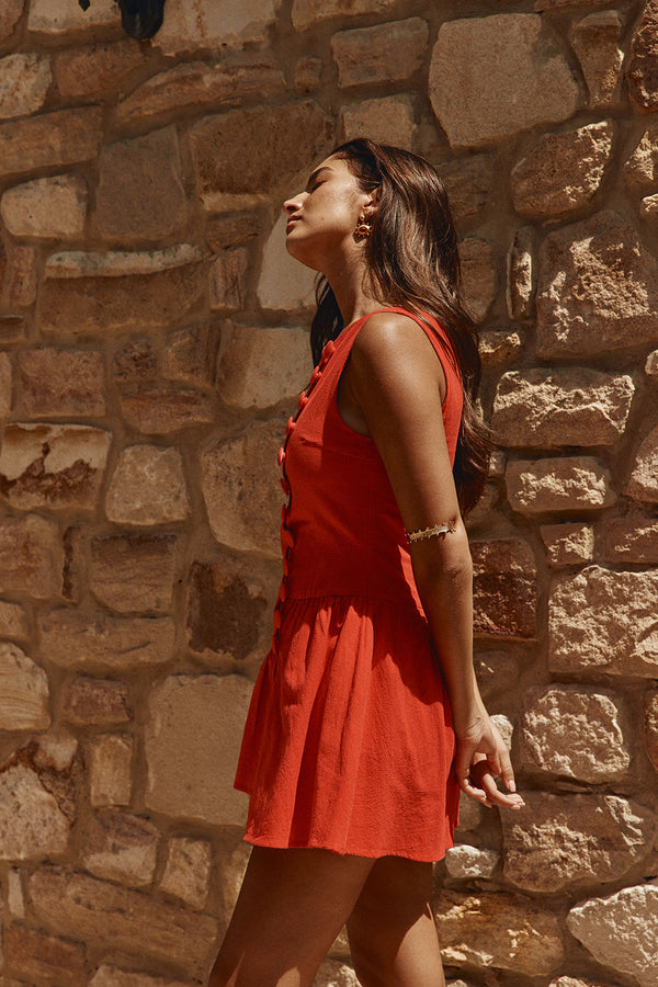 Alfresco Dress - Red