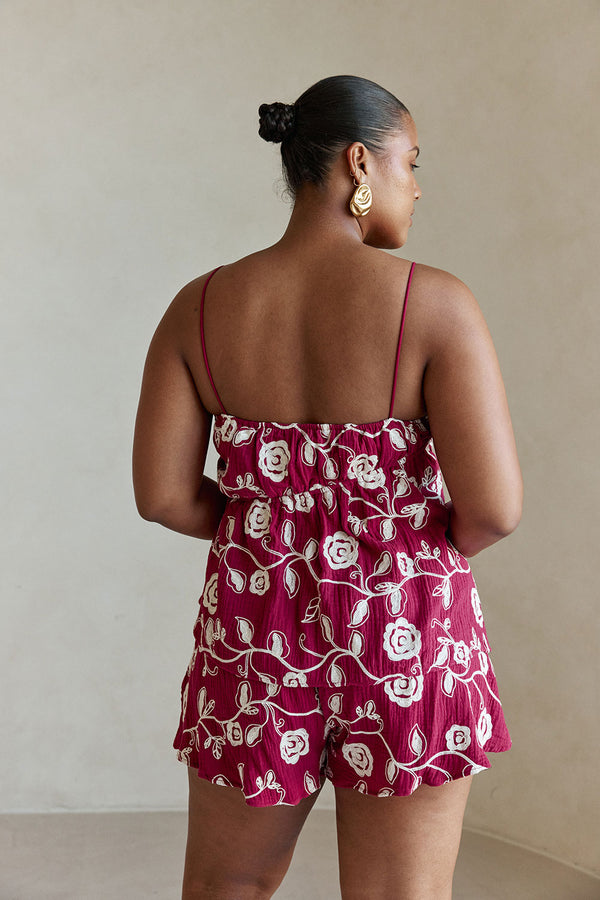 Octavia Top - Dahlia