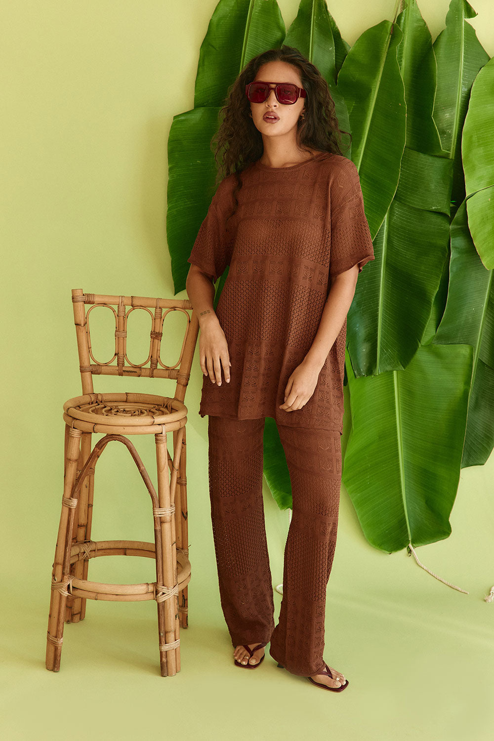 Nixie Top - Chocolate