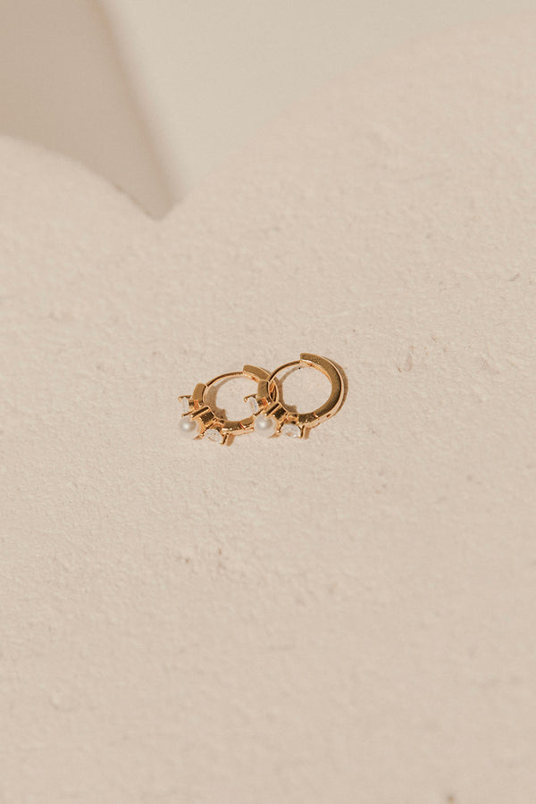 Lira Earrings - Gold