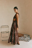 Aurelia Dress - Chocolate Floral
