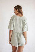 SAMPLE-Juniper Playsuit - Sage