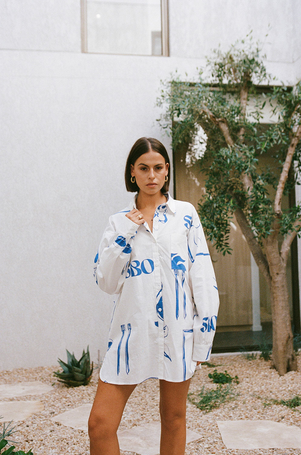 SAMPLE-Jay Shirt Dress