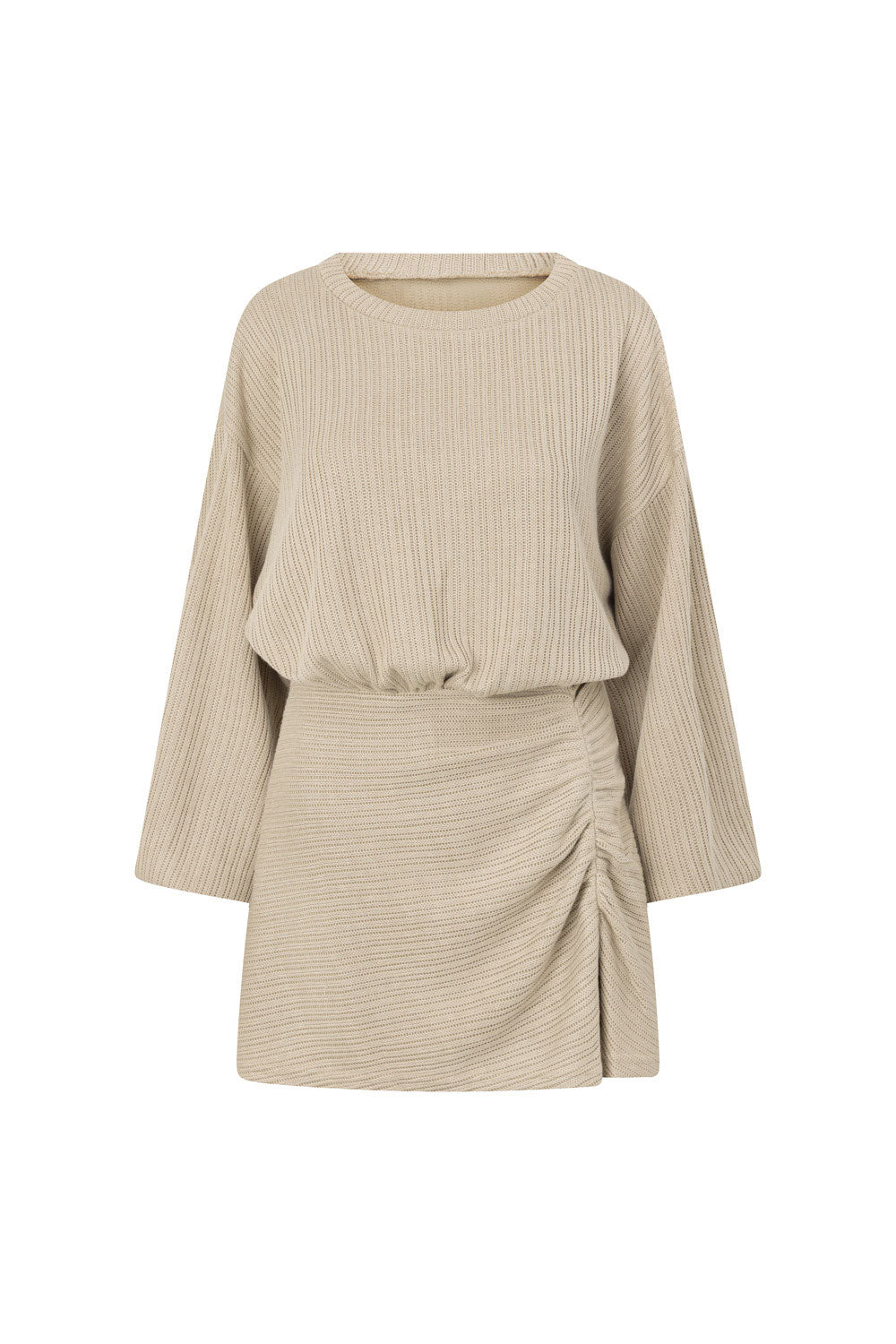 Khaki Long Sleeve Split Mini Corinna Dress XXXL | by SABO Khaki Long Sleeve Split Mini Corinna Dress XXXL | by SABO