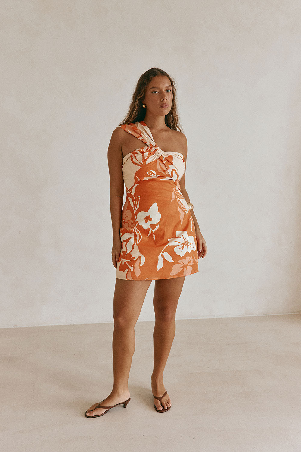 Sasha Dress - Sunset Botanica