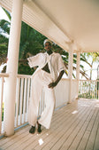 SAMPLE-Alyssia Pants - White