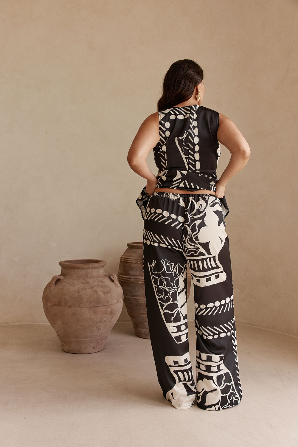 Zelina Pants - Botanic Vase