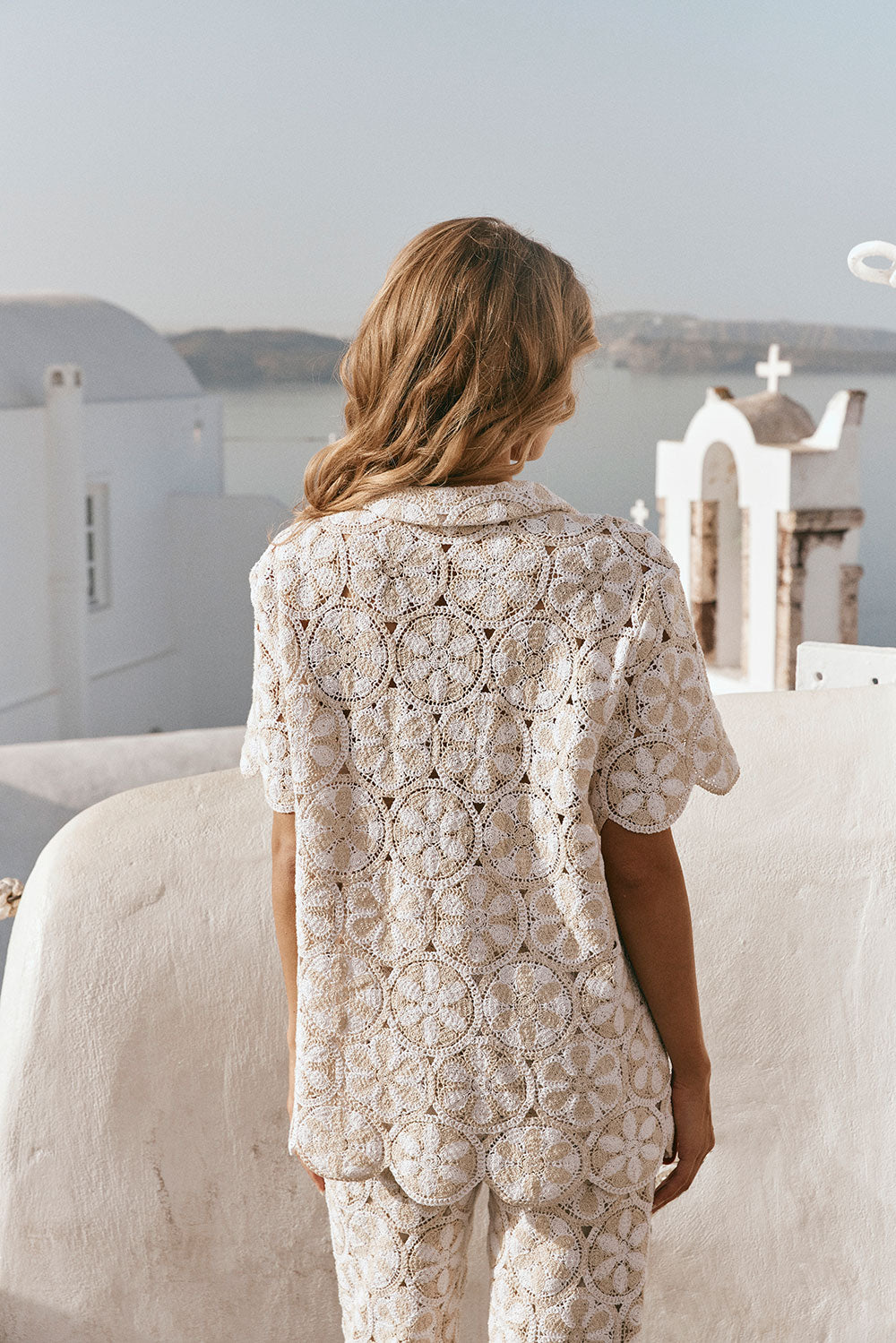 Ivory Crochet Kalila Crochet Top – SABO