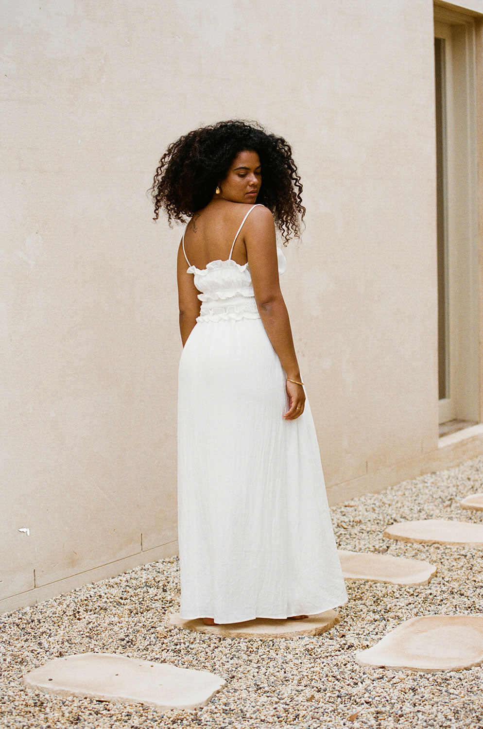 serenity midi dress Serenity Square Neck Corset Midi Dress