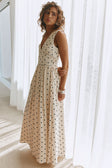 Franci Dress - Cream Speck