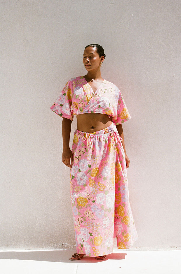 Naya Wrap Skirt - Corsage Spring