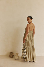 Daysia Dress - Taupe