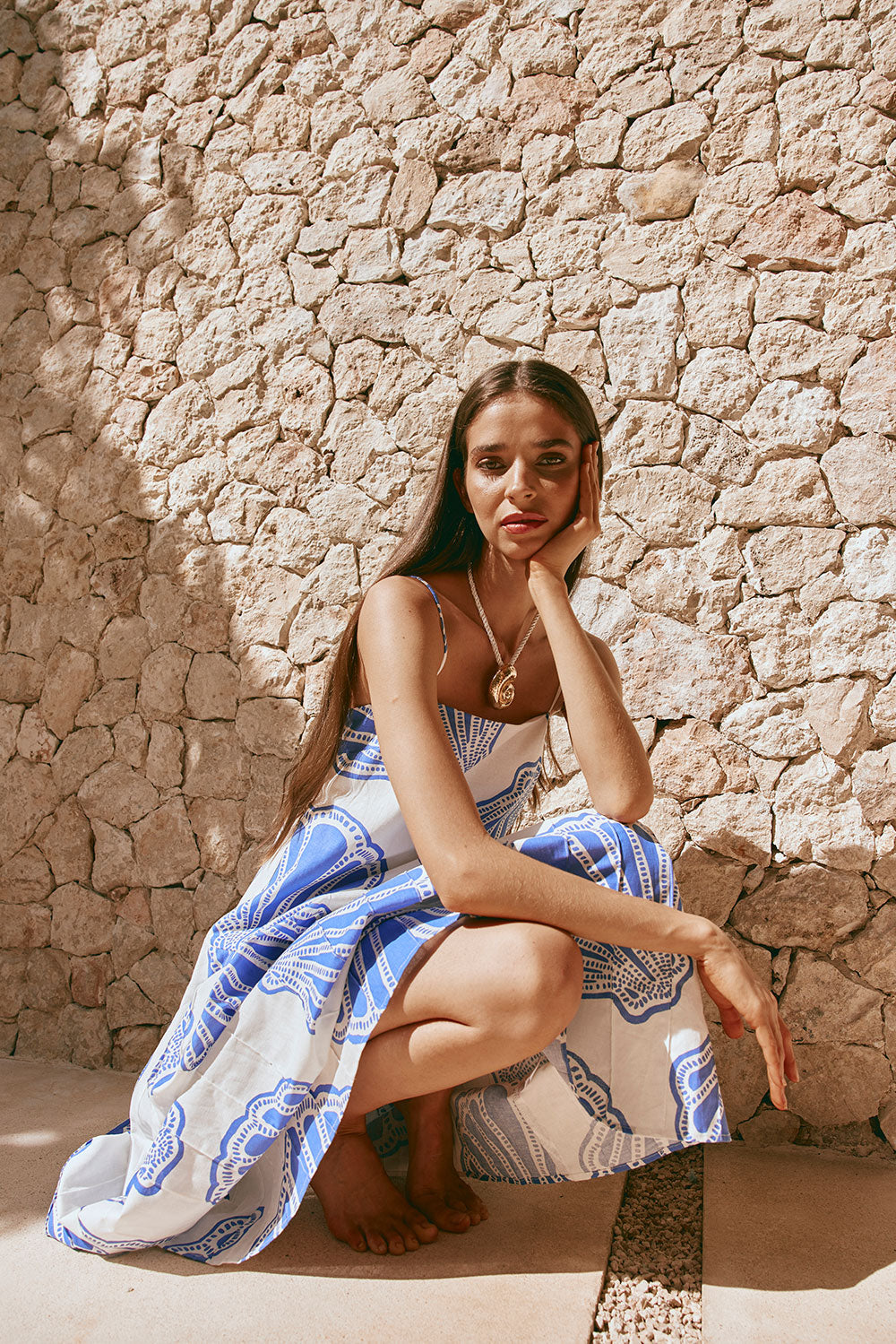 Bette Thin Strap Maxi Dress