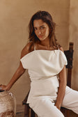 SAMPLE-Naomi Top - Ivory