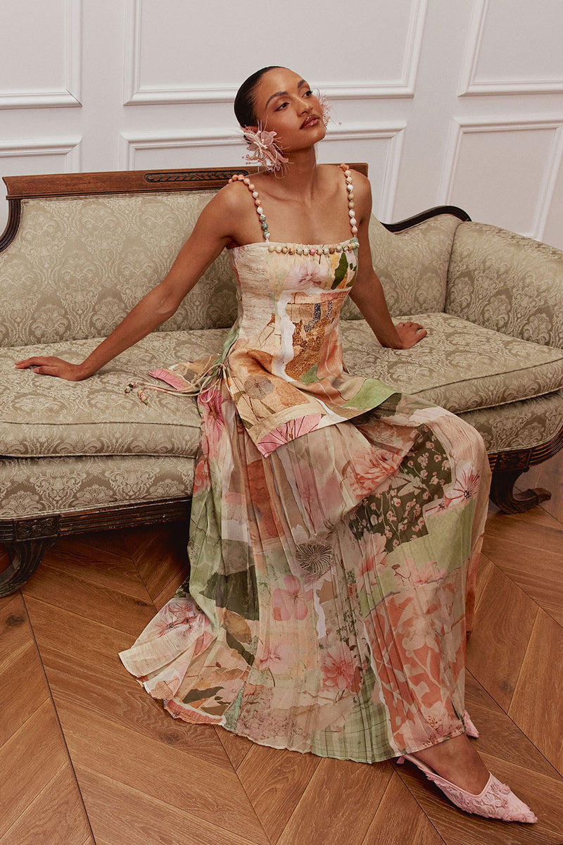 white christmas dresses Love In The Summer Maxi Dress Pink main image 0