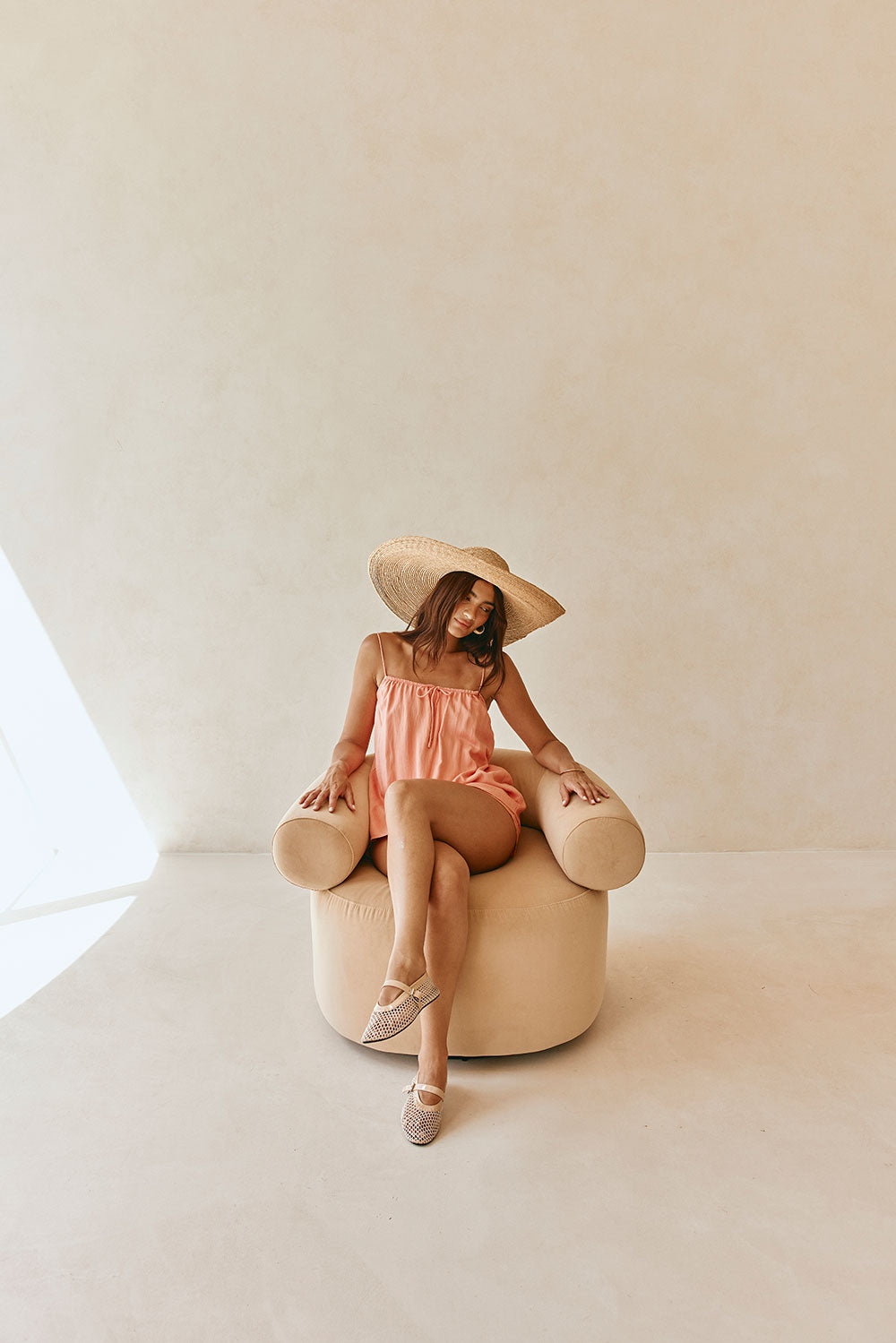 SAMPLE-Jetta Top - Peach