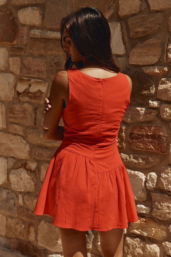 Alfresco Dress - Red