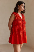 SAMPLE-Joslin Dress - Red