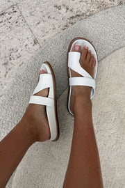 Kia Sandals - White